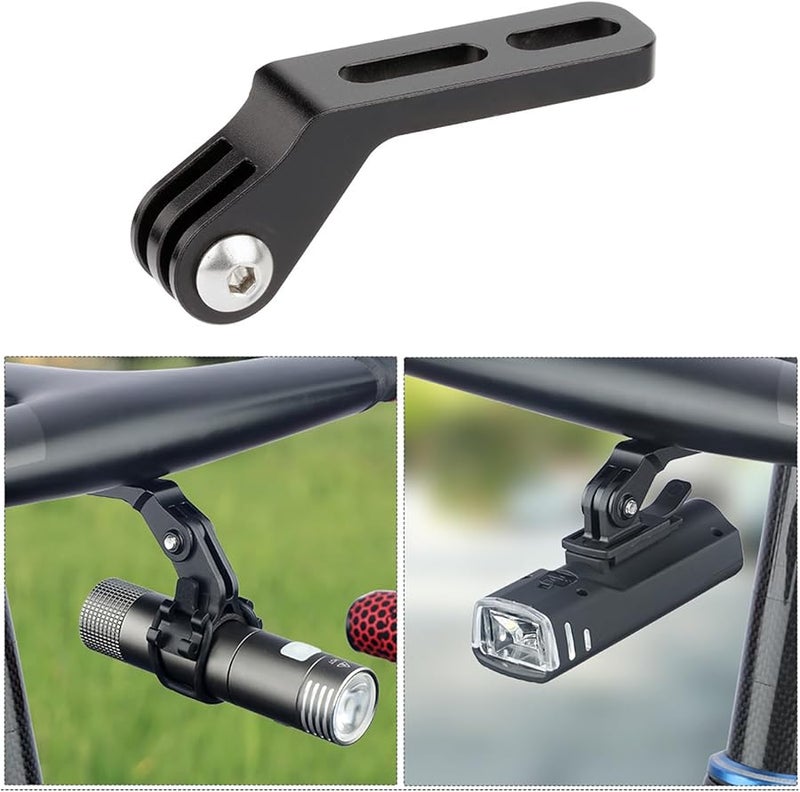 Universal Bike Handlebar Mount Extension Stand for Headlight and Computer in Color B - Image 4